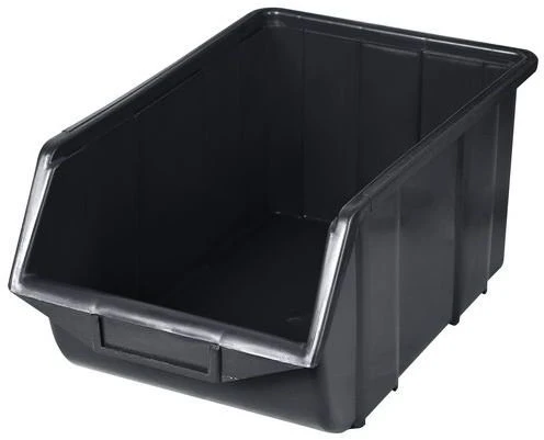 Dėžė Patrol EKO iš PVC | didelė, pilka, (36 x 22,5 x 16,5 cm)