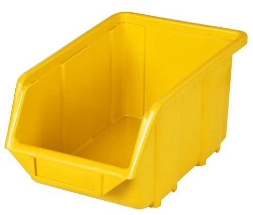 Dėžė Patrol EKO iš PVC | vidutinė, geltona, (25 x 16 x 13 cm)