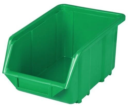 Pojemnik Dėžė Patrol EKO iš PVC | vidutinė, žalia, (25 x 16 x 13 cm)