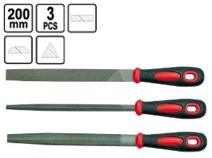 VOREL DILDĖS PROF 200 mm, 3 vnt. rinkinys. 25165