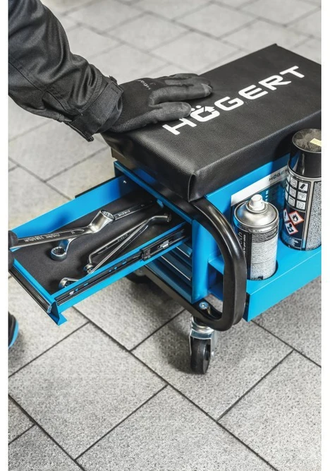 Kėdutė mechanikui Hogert HT7G560
