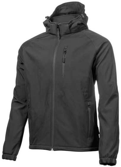 HOGERT DITTER softshell striukė su gobtuvu juoda 3XL (58)
