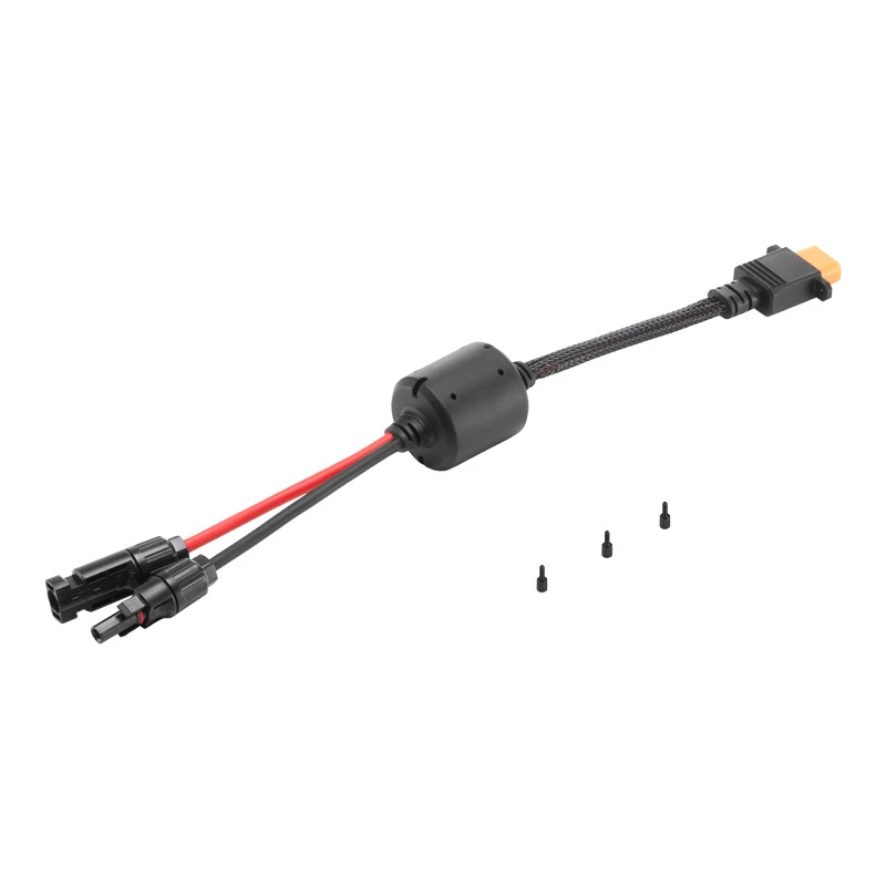DJI Power MC4 į XT90 adapterio laidas su feritiniu filtru