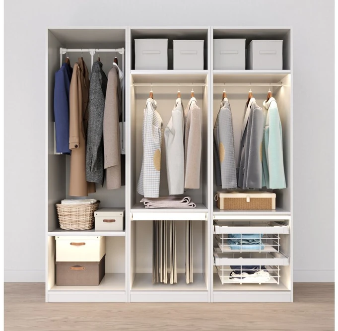 Drawer Elite with wire basket 800 mm with soft closing, baltas
