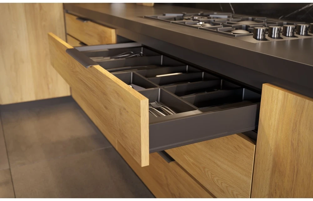 Drawer MB PRO 400mm pilka - low H86