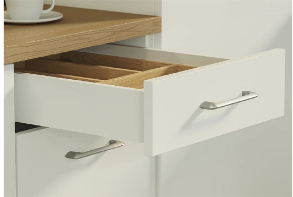 Drawer system AXISPRO 450mm baltas - low H84