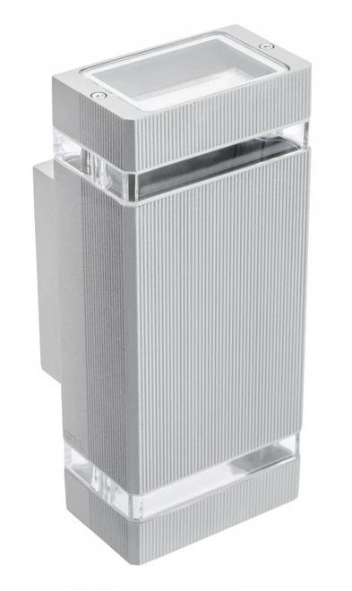 Dviejų krypčių sieninis šviestuvas NESSA, GU10, MAX. 2x50W, IP54, AC220-240V, 50/60Hz, pil