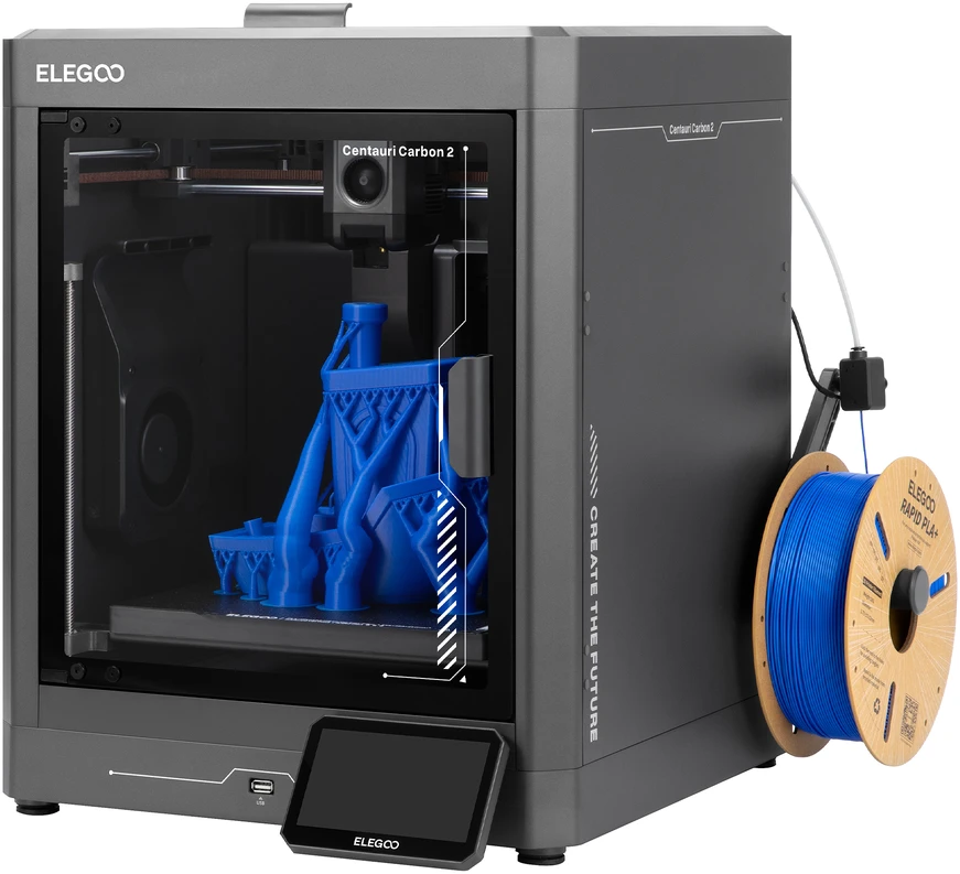Elegoo Centauri Carbon 2 3D spausdintuvas