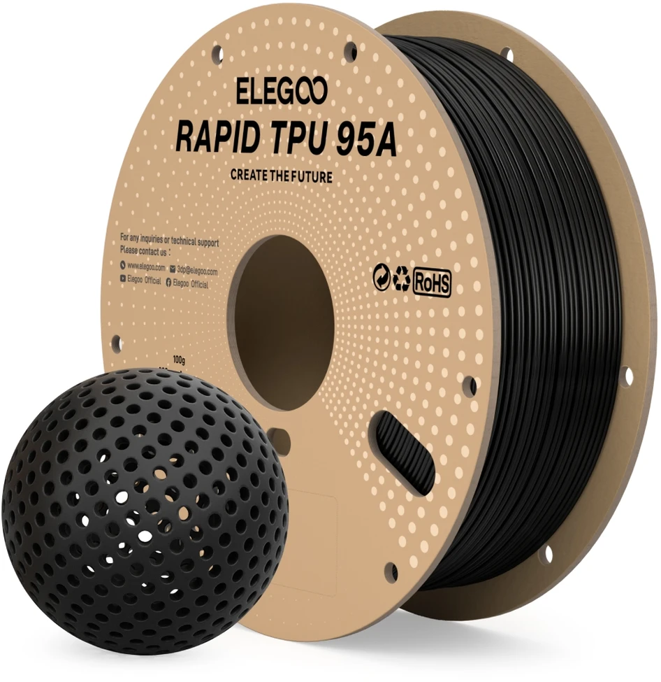 Elegoo Centauri Carbon 2 + 4x Performance Filament 1.75mm 1kg