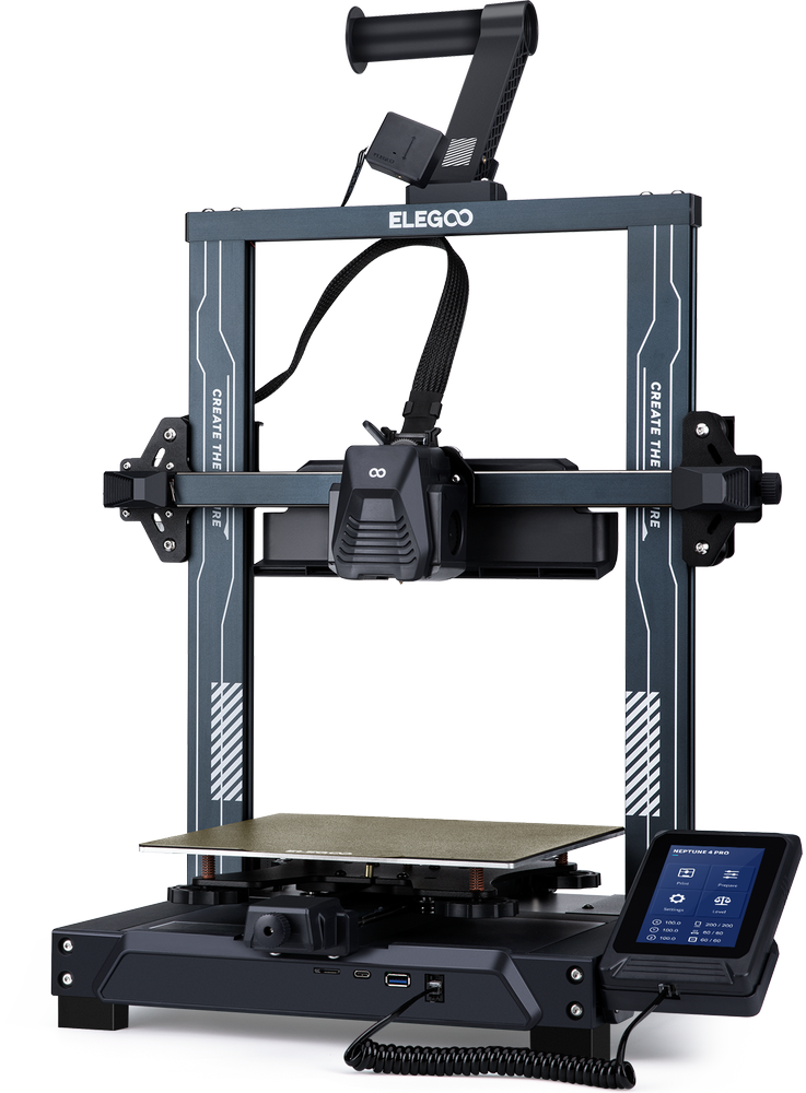 Elegoo Neptune 4 Pro 3D spausdintuvas