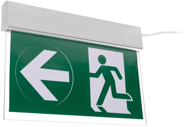 Emergency luminaire SALED-1, LED, 3W, 250lm, 6400K, AC220-240V, 1h, dual-mode