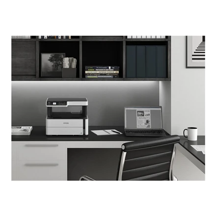 Epson 3 in 1 spausdintuvas EcoTank M2170 Mono, Inkjet, All-in-one, A4, Wi-Fi, Baltas (Pažeista pakuotė)