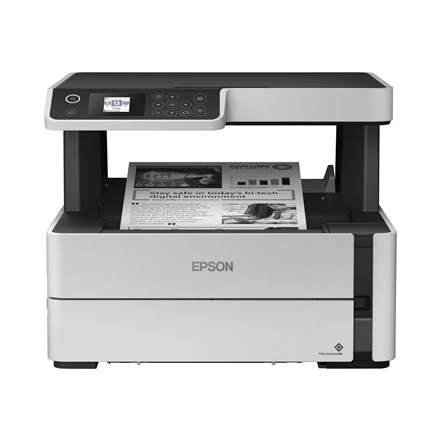 Epson 3 in 1 spausdintuvas EcoTank M2170 Mono, Inkjet, All-in-one, A4, Wi-Fi, Baltas (Pažeista pakuotė)