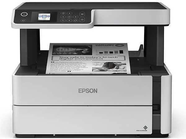 Epson 3 in 1 spausdintuvas EcoTank M2170 Mono, Inkjet, All-in-one, A4, Wi-Fi, Baltas (Pažeista pakuotė)