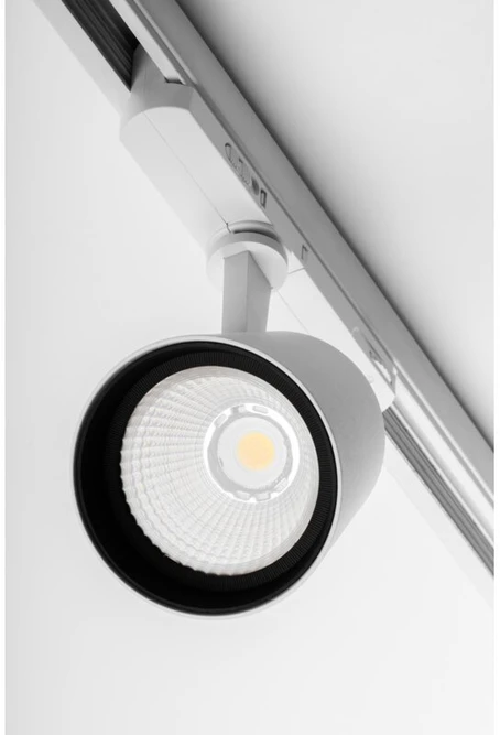 EXPO Track Spotlight, LED, 40W, 4000lm, CCT, AC180-250V, 60°, CRI90+, baltas