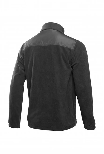 EZRA fleece sweatshirt with OXFORD juodas S (48)
