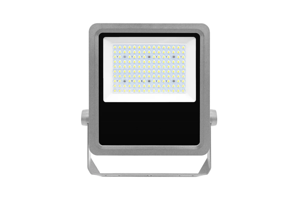 Floodlight VIPER II, LED, 100W, 16000lm, 4000K, AC180-250V, IP65, pilkas