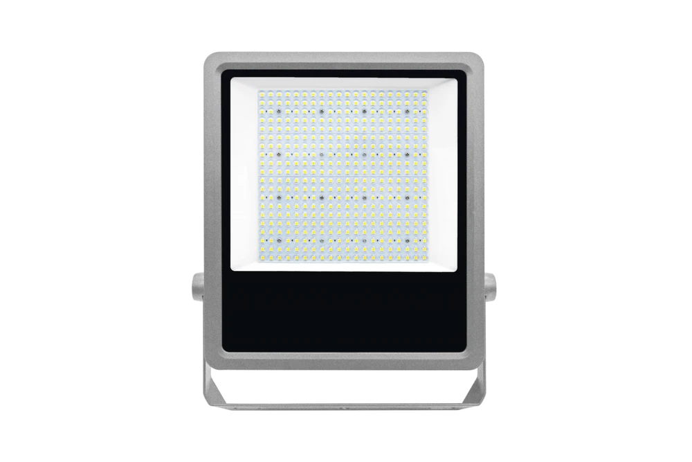 Floodlight VIPER II, LED, 200W, 32000lm, 4000K, AC180-250V, IP65, pilkas
