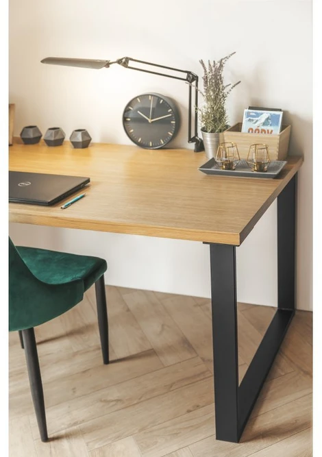 Frame leg GTV INDUSTRIA, rectangle, H=710 mm, W=820 mm, profile 80 x 40, steel, juodas