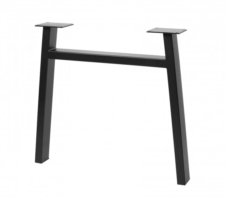 Frame leg GTV INDUSTRIA, trapezoid with crossbar, H=710 mm, W=820 mm, profile 80 x 40, ste