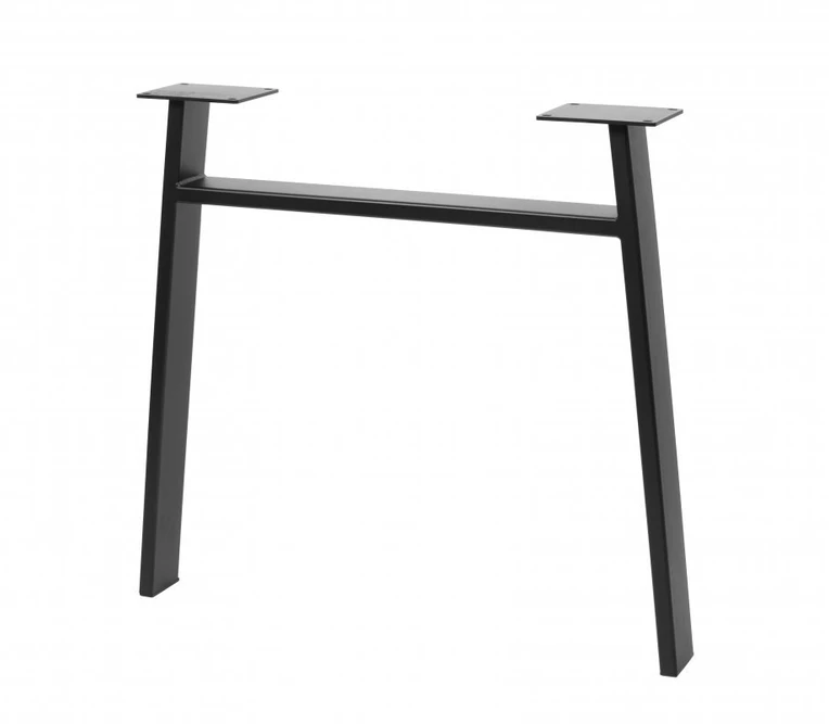 Frame leg GTV INDUSTRIA, trapezoid with crossbar, H=710 mm, W=820 mm, profile 80 x 20, ste