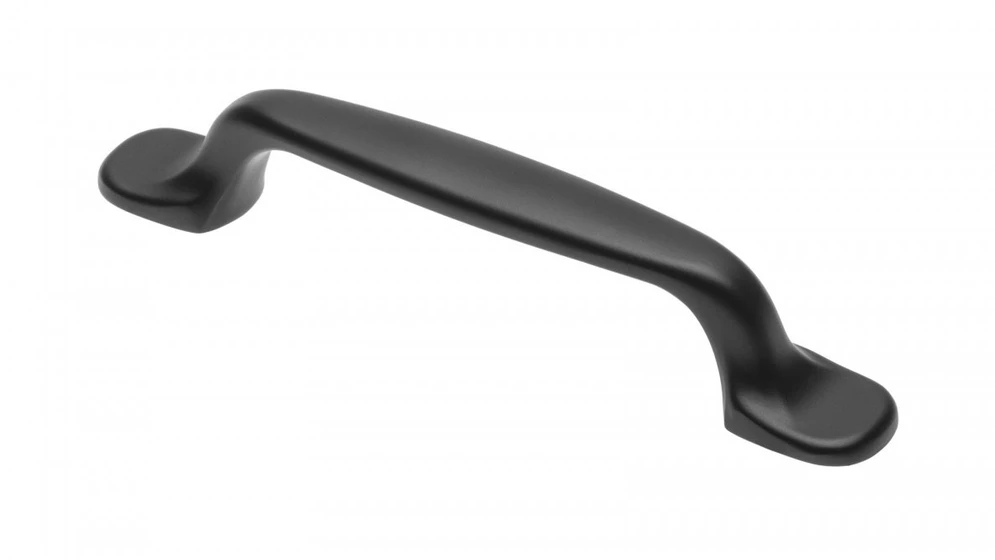 Furniture handle 12-96 mm juodas matt