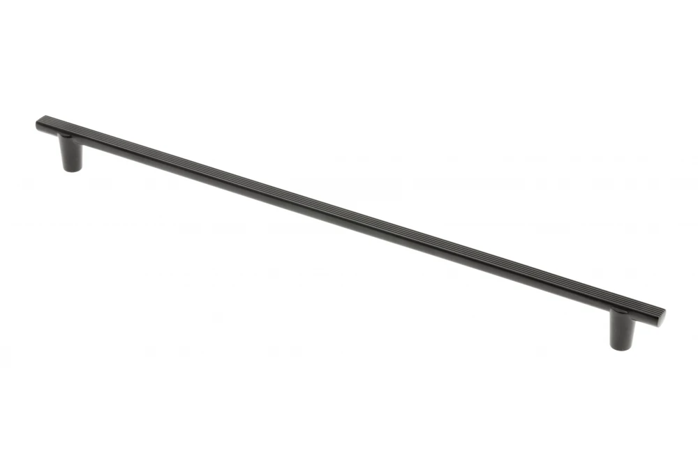 Furniture holder GTV RAY, C=320 mm, L=360 mm, ZnAl, juodas matt