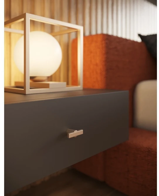 Furniture knob GTV RAY, ZnAl, brushed auksinis