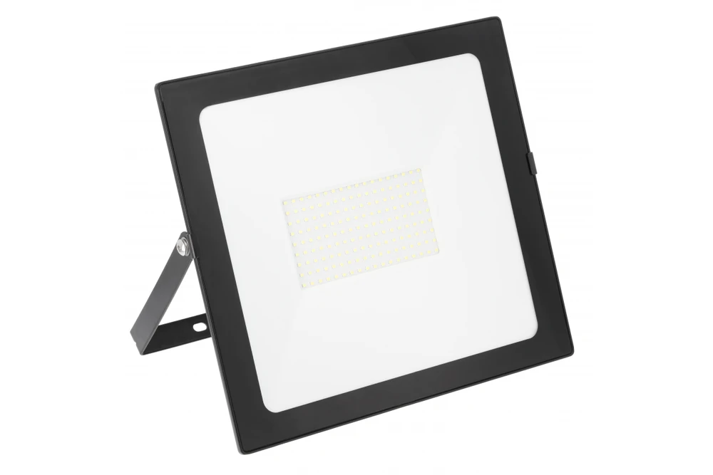 GTV 150W LED prožektorius, juodas, 4000K, IP65