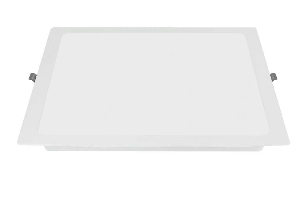 G-TECH FABRO Downlight, LED, 24W, 2400lm, 4000K, AC220-240V, IP40,recessed, square, baltas