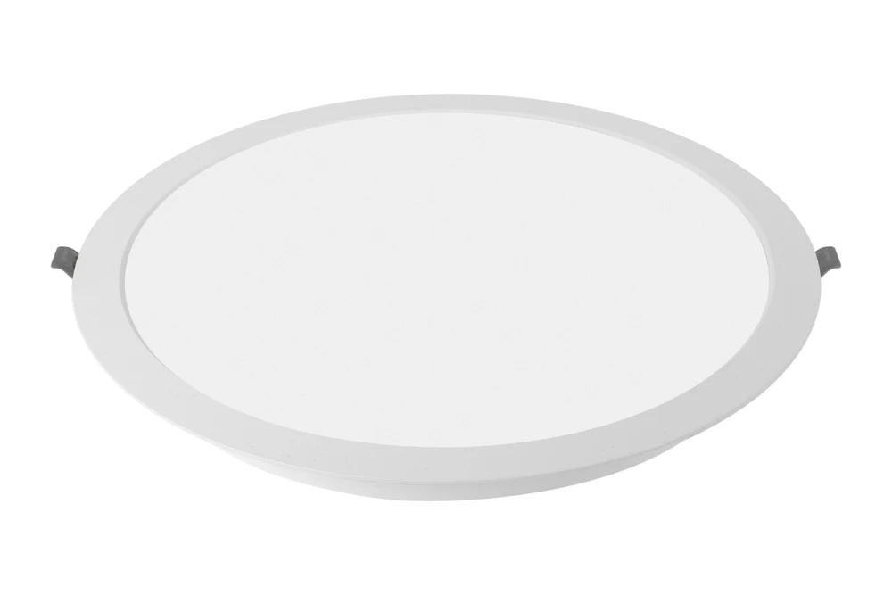 G-TECH FABRO Downlight, LED, 24W, 2400lm, 4000K, AC220-240V, IP40, recessed, round, baltas