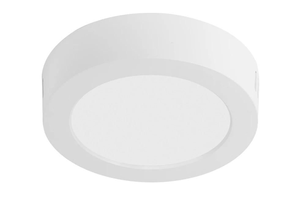 G-TECH FABRO Downlight, LED, 6W, 540lm, 4000K, AC220-240V, IP40, surface-mounted, round, w