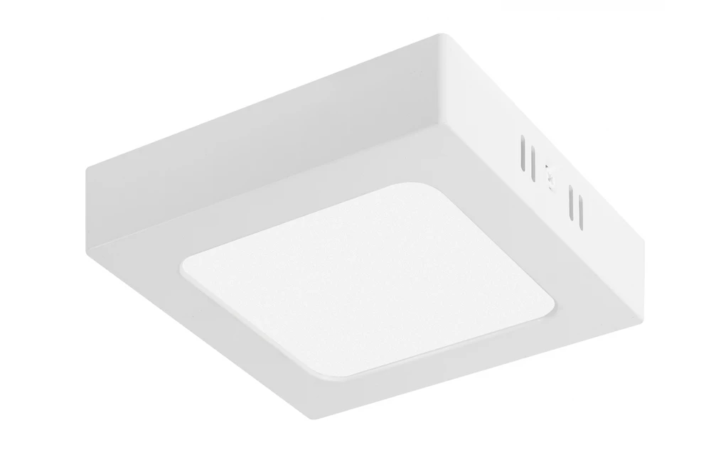 GTV G-TECH FABRO įleidžiamas šviestuvas, LED, 6W, 540lm, 4000K, AC220-240V, IP40, paviršinio montavimo, kvadratinis,