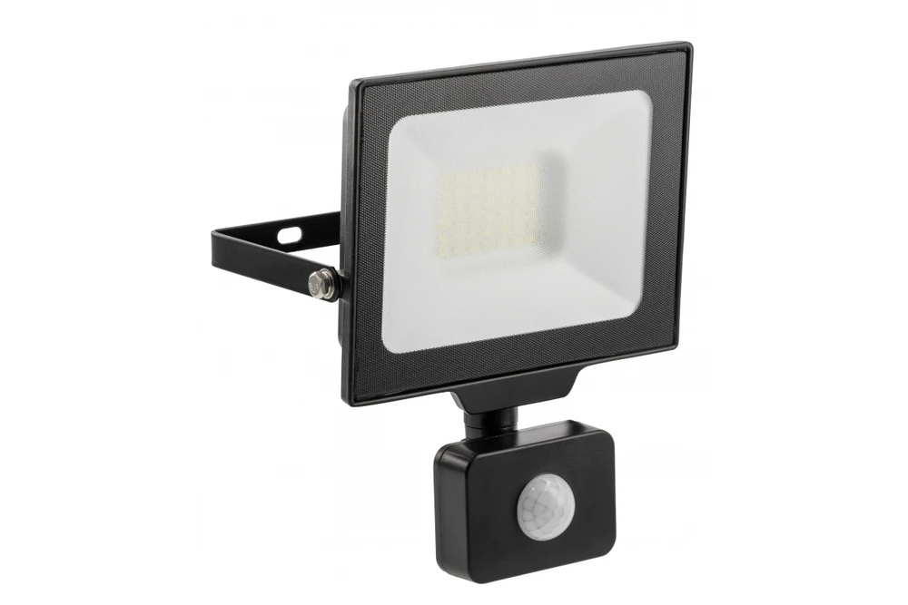 GTV G-TECH LED prožektorius su judesio jutikliu, 30 W, 3000 lm, AC220-240 V, 50/60 Hz, PF>0,9,