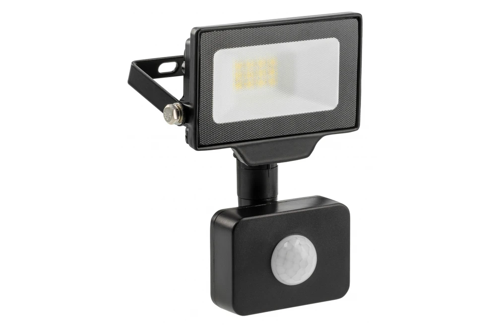 GTV G-TECH LED prožektorius su judesio jutikliu, 10 W, 1000 lm, AC220-240 V, 50/60 Hz, PF>0,9,