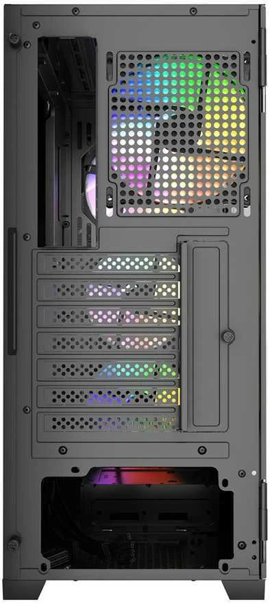 Gembird CCC-FC-900ARGB žaidimų kompiuterio dėklas Fornax 900, ATX, Judas (Pažeista pakuotė)