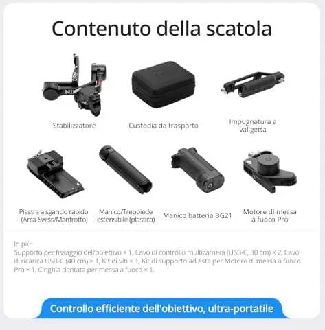 Gimbal DJI RS 4 Combo (Atnaujinta)