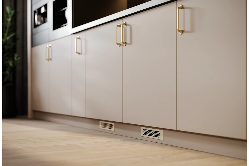 GTV Ventiliacinės grotelės 245 x 60 mm, auksines spalva