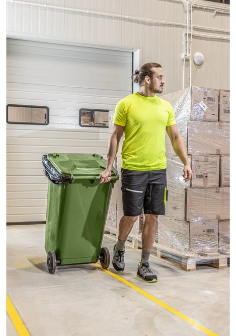 GRATZ stretch polycotton T-shirt Geltona hi-vis 3XL (58)