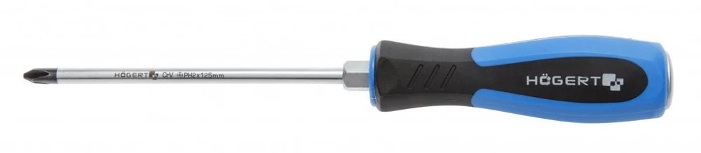HÕGERT Griovimo atsuktuvas PH2 125 mm, CrV plienas