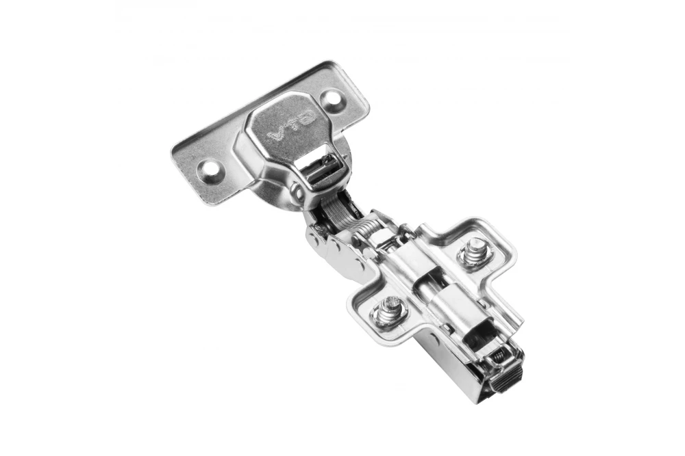 GTV FCHC semi-mortise hydraulic hinge H=0, with euro screws