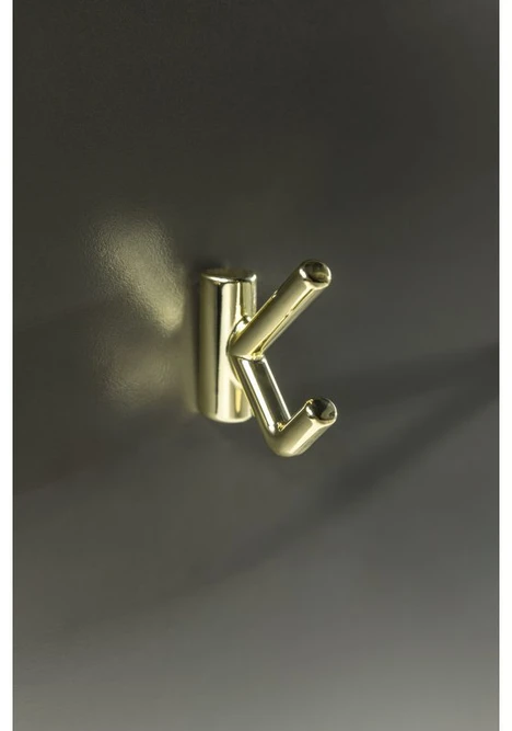 GTV LENS hanger, double, ZnAl, brass