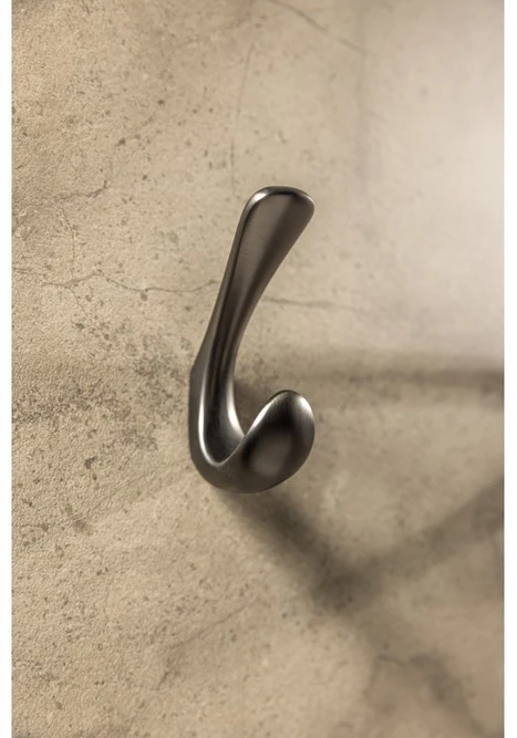 GTV ORA hanger, double, ZnAl, light graphite