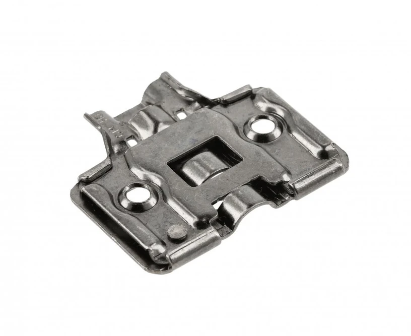GTV SILENTO PRO chain for hinge, H=0, eccentric adjustment, clip-on, without euro, juodas