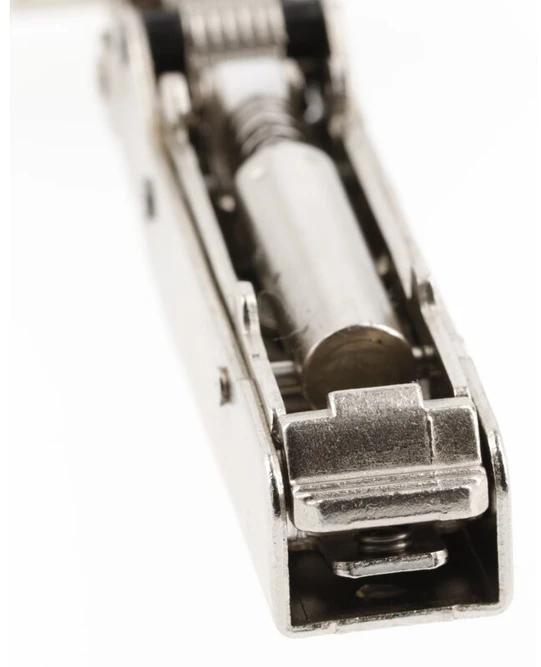GTV SILENTO PRO overlay hinge, alu frame, soft-close, prow H=0, 3D, polybag, clip-on, non-