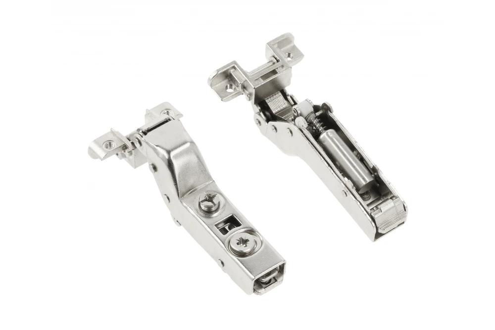 GTV SILENTO PRO recessed hinge, alu frame, soft-close, prow H=0, 3D, polybag, clip-on, non