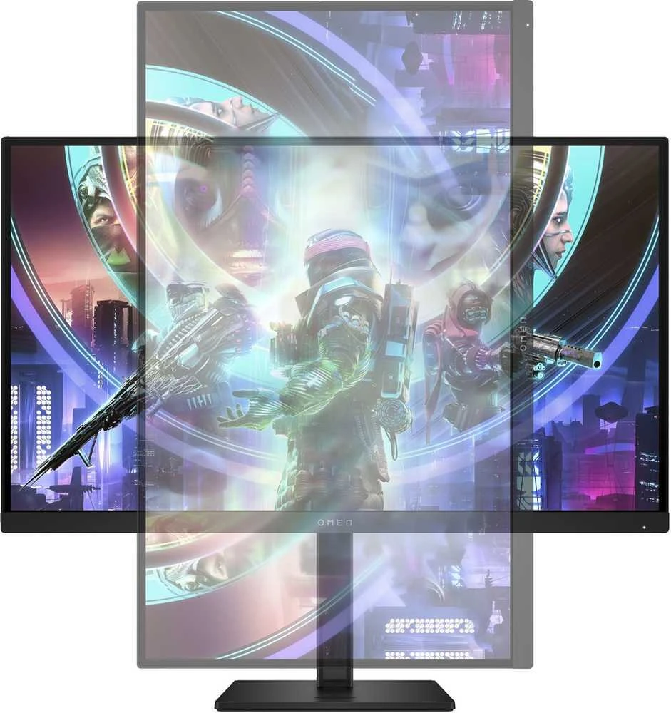 Hewlett Packard (HP) HP OMEN 27qs kompiuterio monitorius 68,6 cm (27") 2560 x 1440 pikseliai Quad HD Juoda (Pažeista pakuotė)