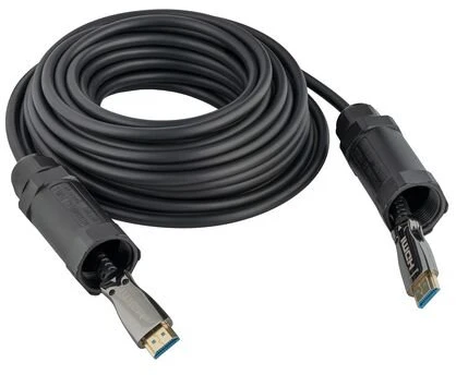 HFOC-100A-60 Armoured HDMI 2.0 active hybrid cable, 4K60 (male-male), 60 m