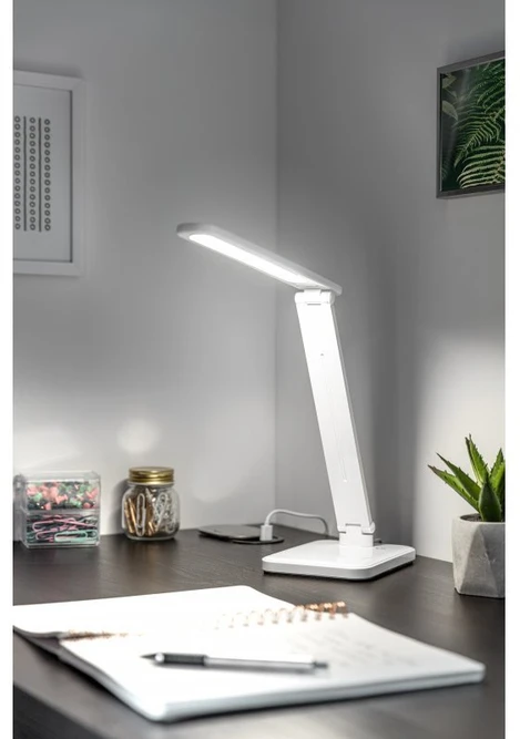 GTV HIKARI LED stalinė lempa, 6W, 400lm, AC220-240V, 50/60Hz, CCT, balta