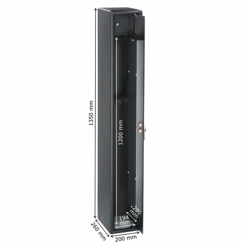 Homesafe Riffle 2 K seifas 2 šautuvams